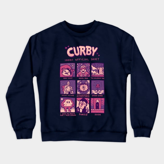 Curby: 1000% Official Shirt Crewneck Sweatshirt by Couk